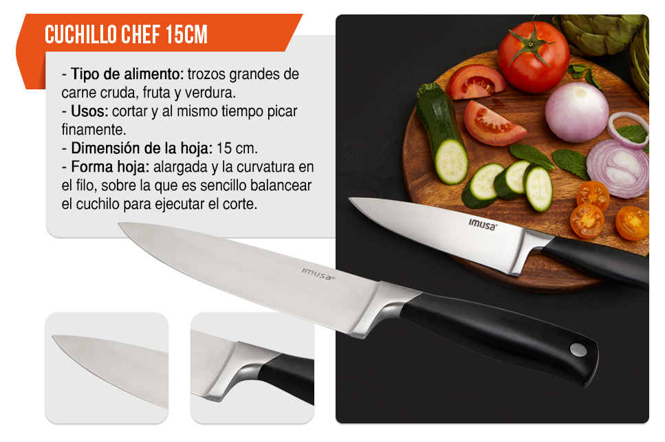 Cuchillo Chef 15 cm